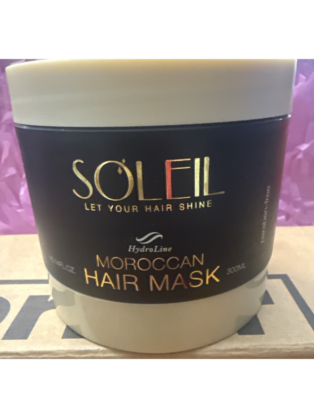SOLEIL MOROCCAN HAIR MASK 300ml/10.14OZ BRAND NEW